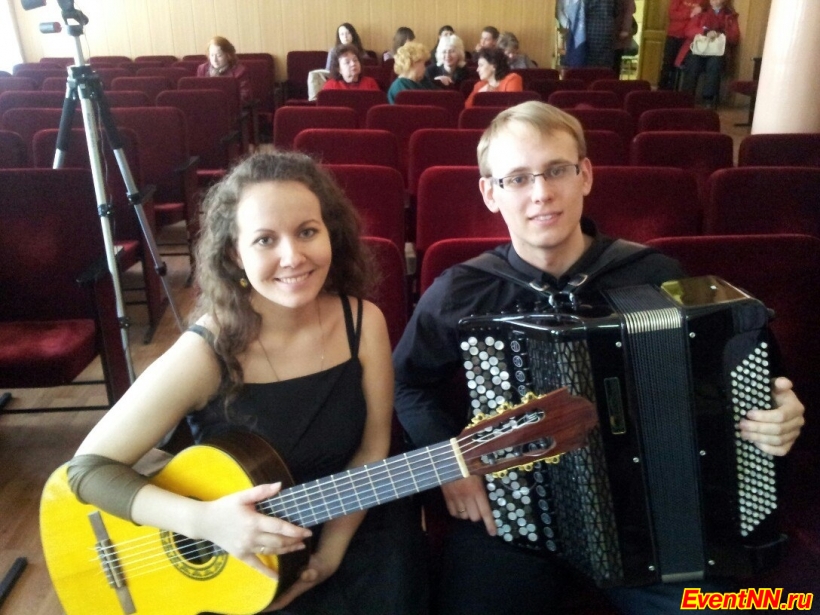 камерный дуэт Фантазия, гитара и баян