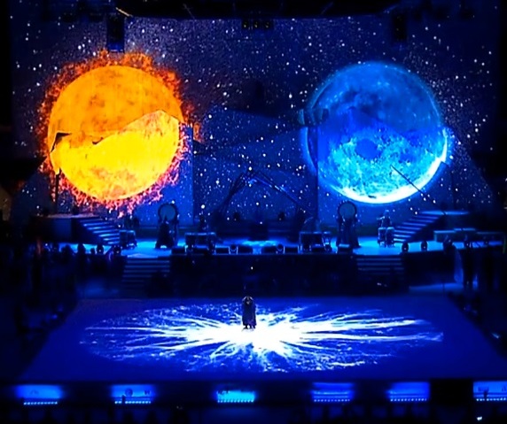 3D mapping студии "Dream Laser" на открытии Чемпионата мира по киокунсинкай 3D mapping студии "Dream Laser" на открытии Чемпионата мира по киокунсинкай