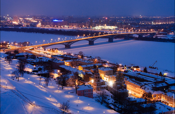 Нижний Новгород попал в список самых романтичных городов России