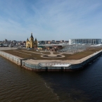 Нижегородская Стрелка - в топе самых красивых мест России
