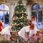 Представление "Рождественская елка в господском доме Пушкиных"