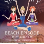 Yoga party  Oblako Beach 