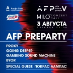 Preparty Alfa Future People  MILO Concert Hall