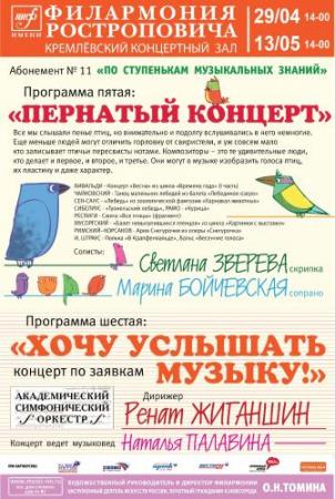 «Пернатый концерт» в Нижегородской филармонии