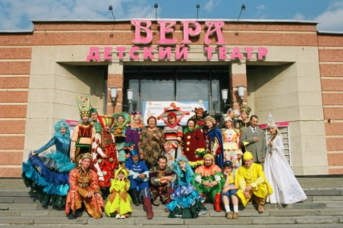 Otkrytie studii Pesochnitsa v detskom teatre Vera