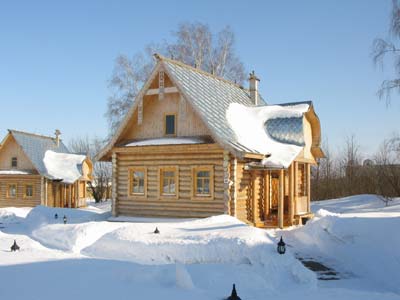 Новый год за городом