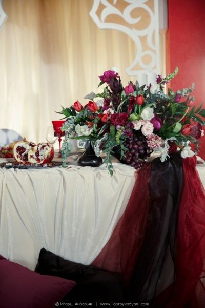 Оформление свадьбы в Нижнем Новгороде: живые цветы на свадьбу