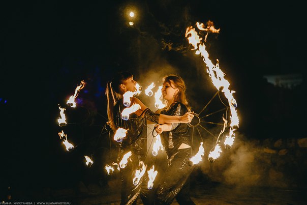 огненное шоу Х-fire, фаер-шоу