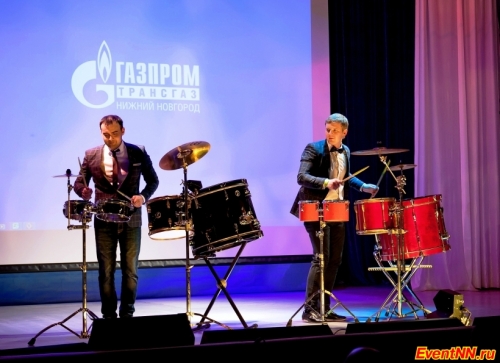 шоу барабанов Blast wave, шоу барабанов на корпоратив