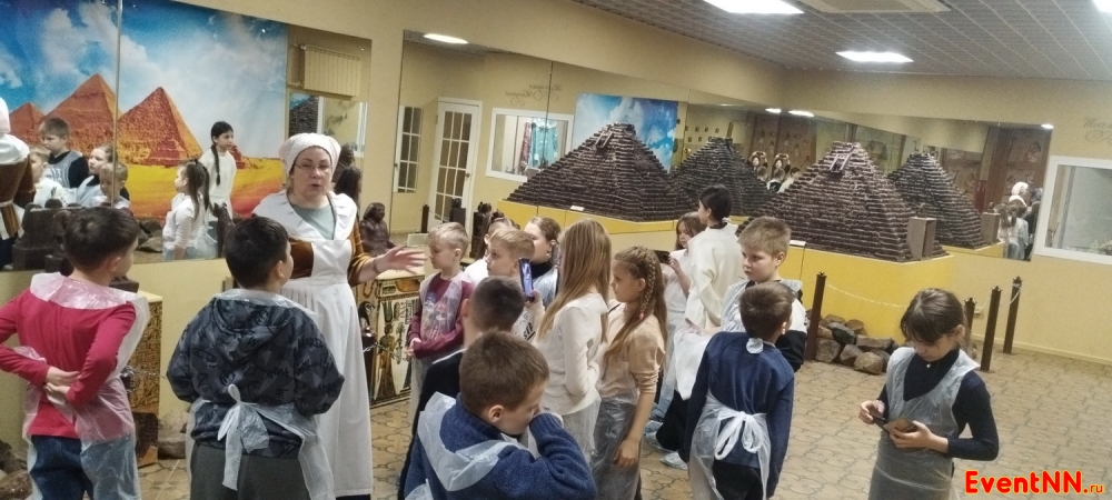 Галерея шоколада, мастер-класс в Галерее шоколада, детский праздник