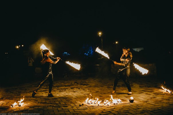 огненное шоу Х-fire, фаер-шоу