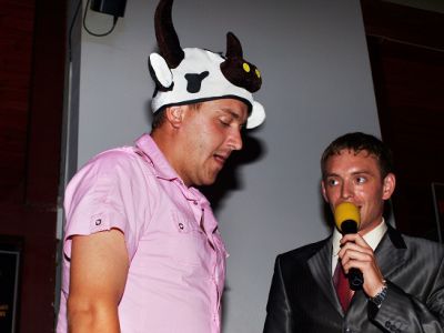 Ведущий Николай Чалкин