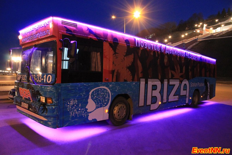 Crazy Bus IBIZA. : 423-33-10, 8-929-053-33-10