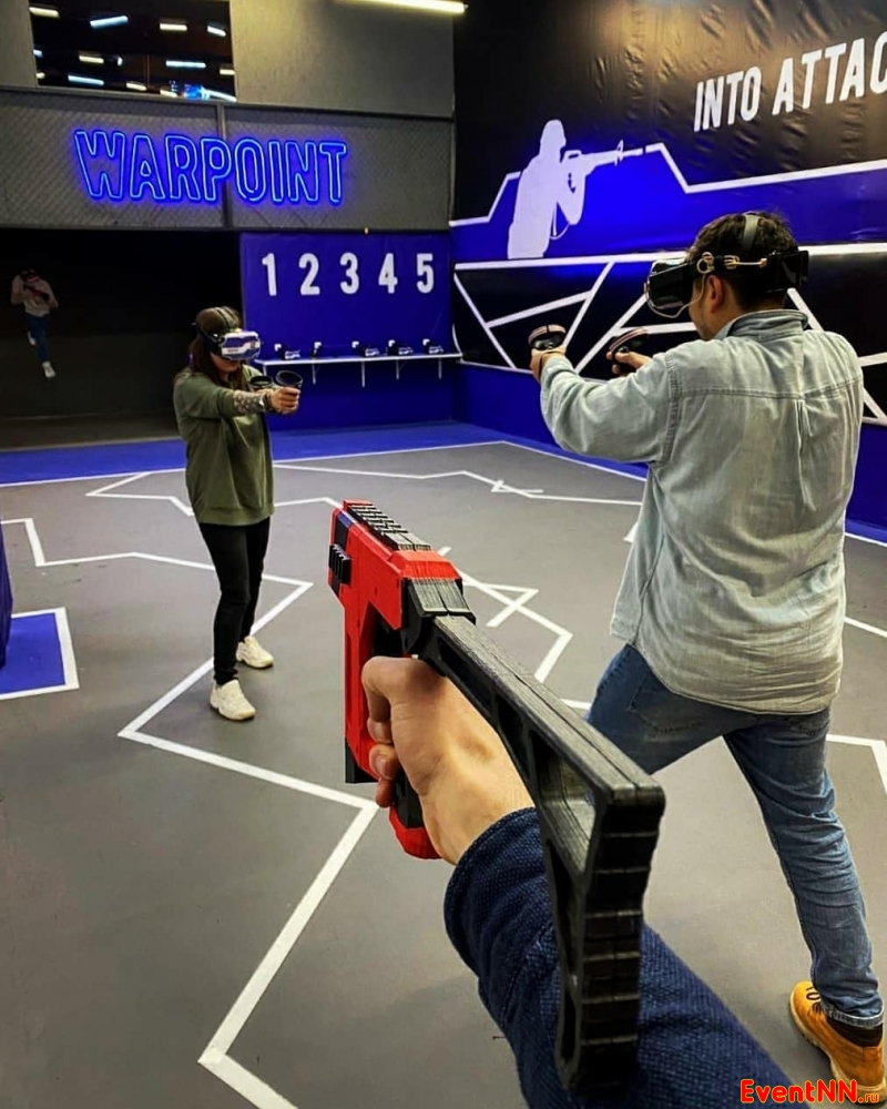 WARPOINT - арена виртуальной реальности. Командные бои VR Тел. +7 (987) 540-10-07