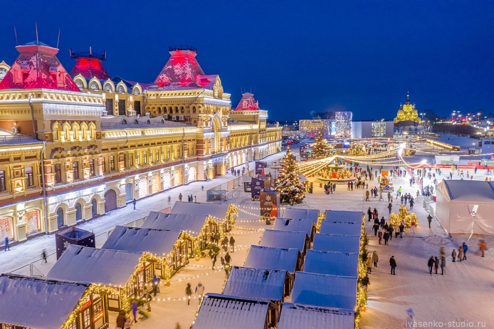 Программа новогодних мероприятий в Нижнем Новгороде - 2023