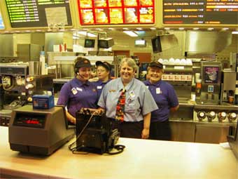 ���������� ��������� McDonalds ��������� ����� �� ������������� ����� fast-food.