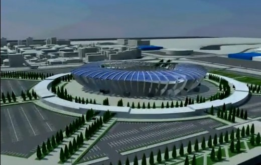 Стадион на Стрелке станет отличным концертным залом
