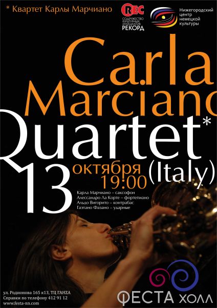    Carla Marciano Quartet   !