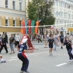 Спортивный праздник в Нижнем Новгороде в День России